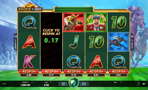 Bookie of Odds slot fra Microgaming.