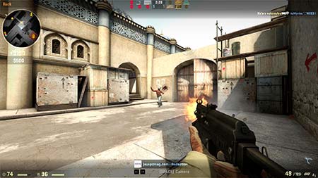 Et screenshot af CS: GO (Counter-Strike: Global Offensive)