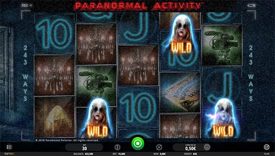 Paranormal Activity slot fra iSoftBet.