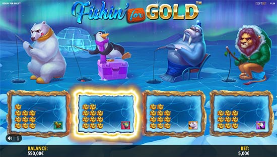 Fishin 'for Gold slot fra iSoftBet.