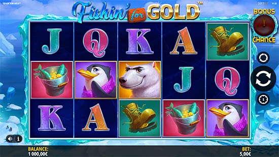 Fishin 'for Gold slot fra iSoftBet.