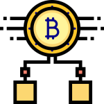 Bitcoin-kaupankäynnin kuvake